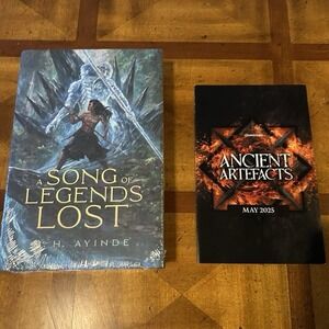 A Song of Legends Lost by M. H. Ayinde Illumicrate Exclusive Edition Sealed NEW